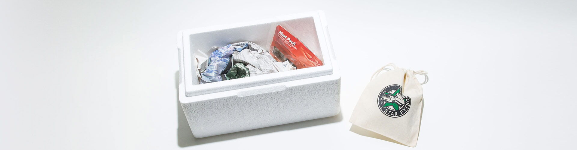 Versand von Teppichpythons