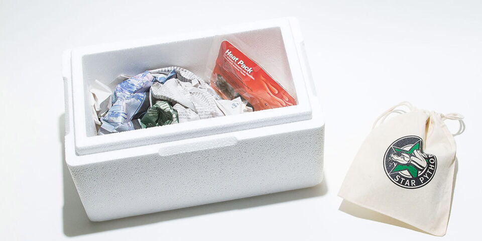 Versandbox mit Wärmepack – Tierversand